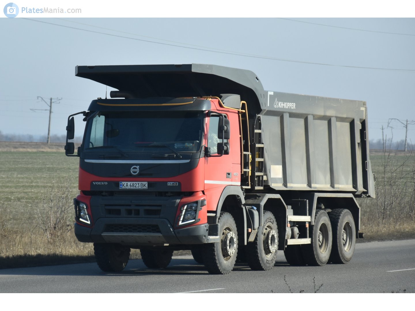 KA 6823 BK, Volvo FM 3rd gen FMX, 2013–2020