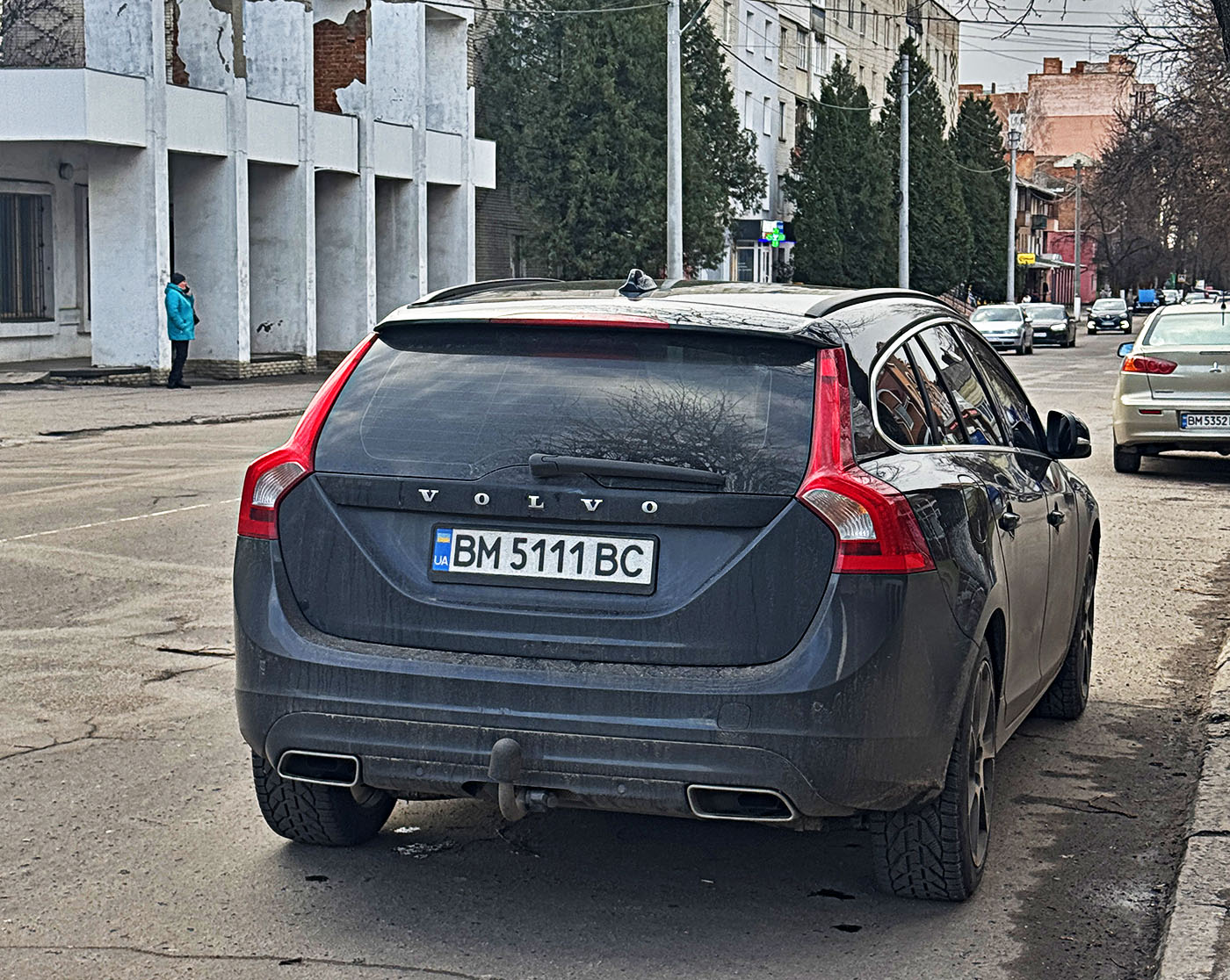 BM 5111 BC, Volvo V60 1st gen (155/157), 2010–2018
