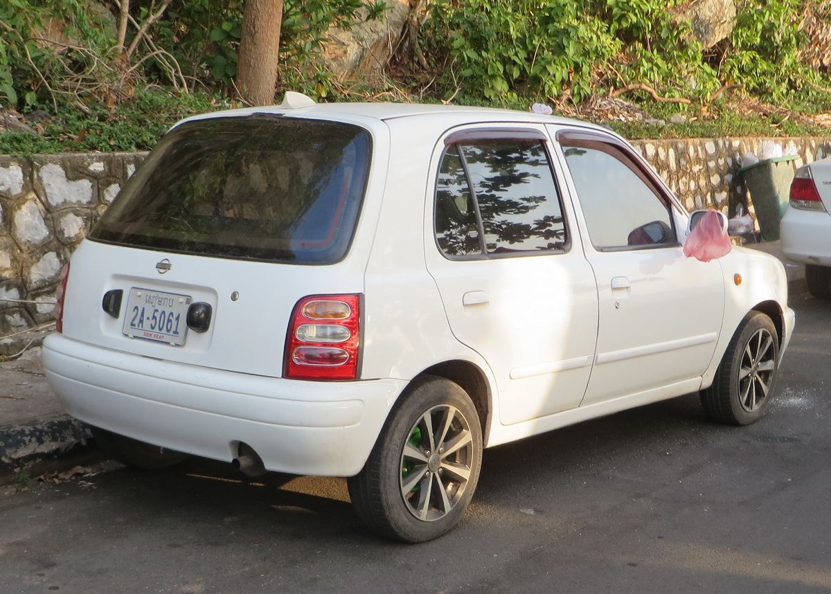 2A-5061, Nissan March 2nd gen 5-door Hatch (K11), 1992–2002