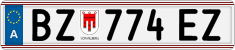 License plate of Austria, Regular plates