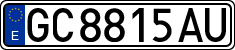 License plates of Spain, 1971 year series