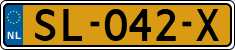License plate of the Netherlands, Cars