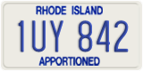 Rhode Island, Apportioned