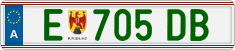 License plate of Austria, Regular plates
