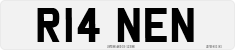License plate of the United Kingdom, 1983 year system
