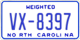 North Carolina, Weighted (AB-1234)