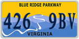 Virginia, Specialty plates (123 4AB)