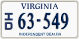 Virginia, Independent Dealer (I/D 12-345)