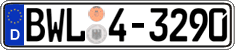 German license plate, Regional authorities