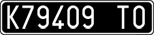 License plate of Italy, Cars (1927 year series)