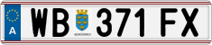 License plate of Austria, Regular plates