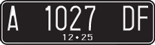 License plate of Indonesia, Regular plates
