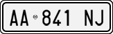 License plate of Italy, Cars (1994 year series)