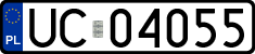 License plates of Poland, Military