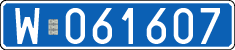 License plates of Poland, Diplomatic