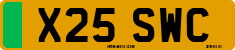 License plate of the United Kingdom, 1983 year system