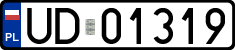 License plates of Poland, Military