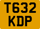 License plate of the United Kingdom, 1983 year system
