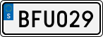 License plate of Sweden, Regular plates