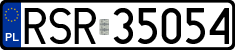 License plates of Poland, Regular car plates