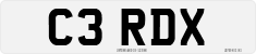 License plate of the United Kingdom, 1983 year system
