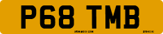 License plate of the United Kingdom, 1983 year system