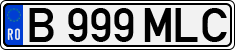 License plate of Romania, Regular plates