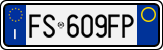 License plate of Italy, Cars (1994 year series)