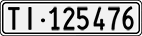 License plate of Switzerland, Cars