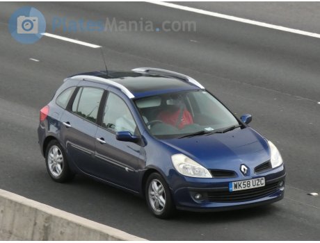 WK58 UZC, Renault Clio