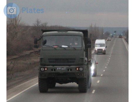 8191 ае 21, KamAZ 6522