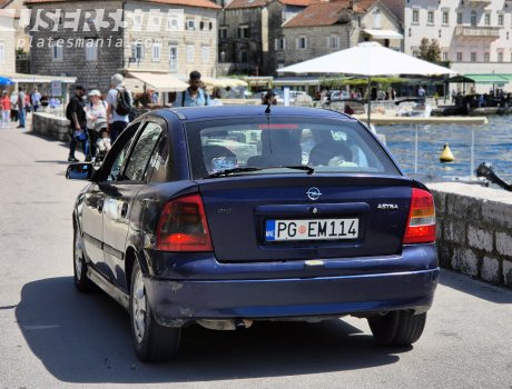 PG EM114, Opel Astra