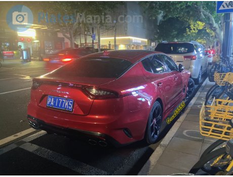 沪A·177K5, Kia Stinger