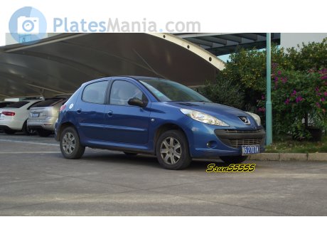 浙G·2707K, Peugeot 207
