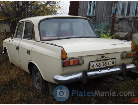 и 6606 СА, Izh Москвич-408/412 (Moskvich-408/412)