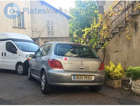 3535 YN 63, Peugeot 307