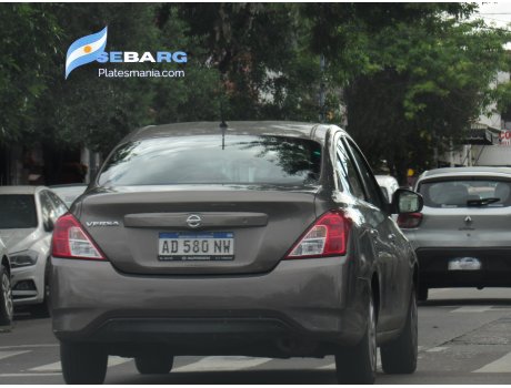 AD 580 NW, Nissan Versa