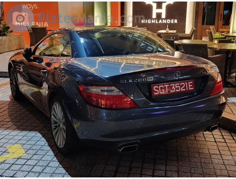 SGT 3521 E, Mercedes-Benz SLK-Klasse