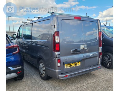 DX67 WFO, Vauxhall Vivaro