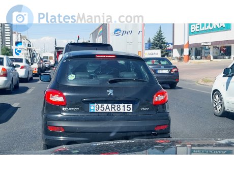 95AR815, Peugeot 207