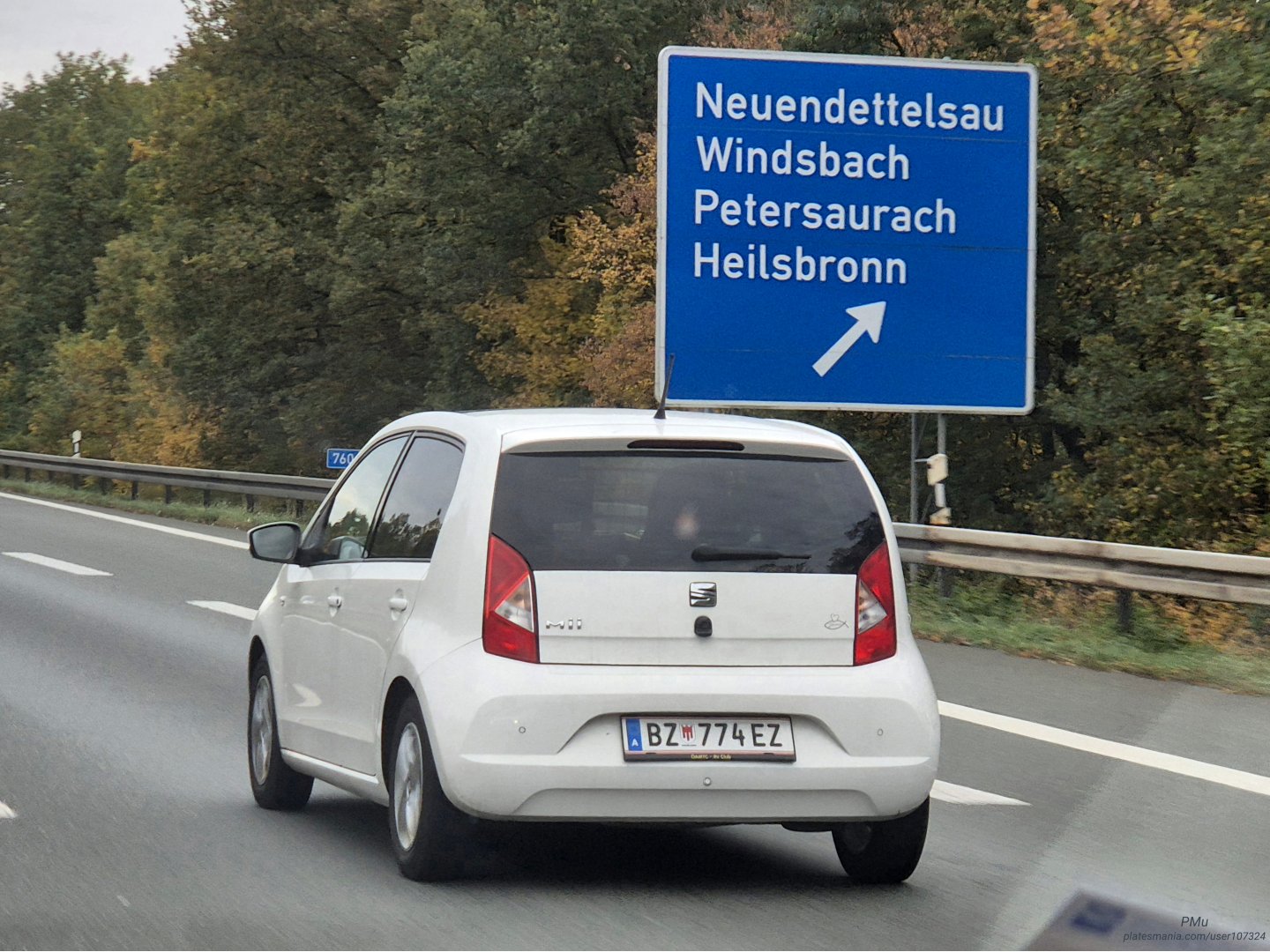 BZ 774 EZ, SEAT Mii 1st gen 5-door Hatch (KF1), 2012–2019