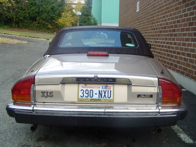390-NXU, Jaguar XJS XJ-S Convertible (Series 2), 1986–1991