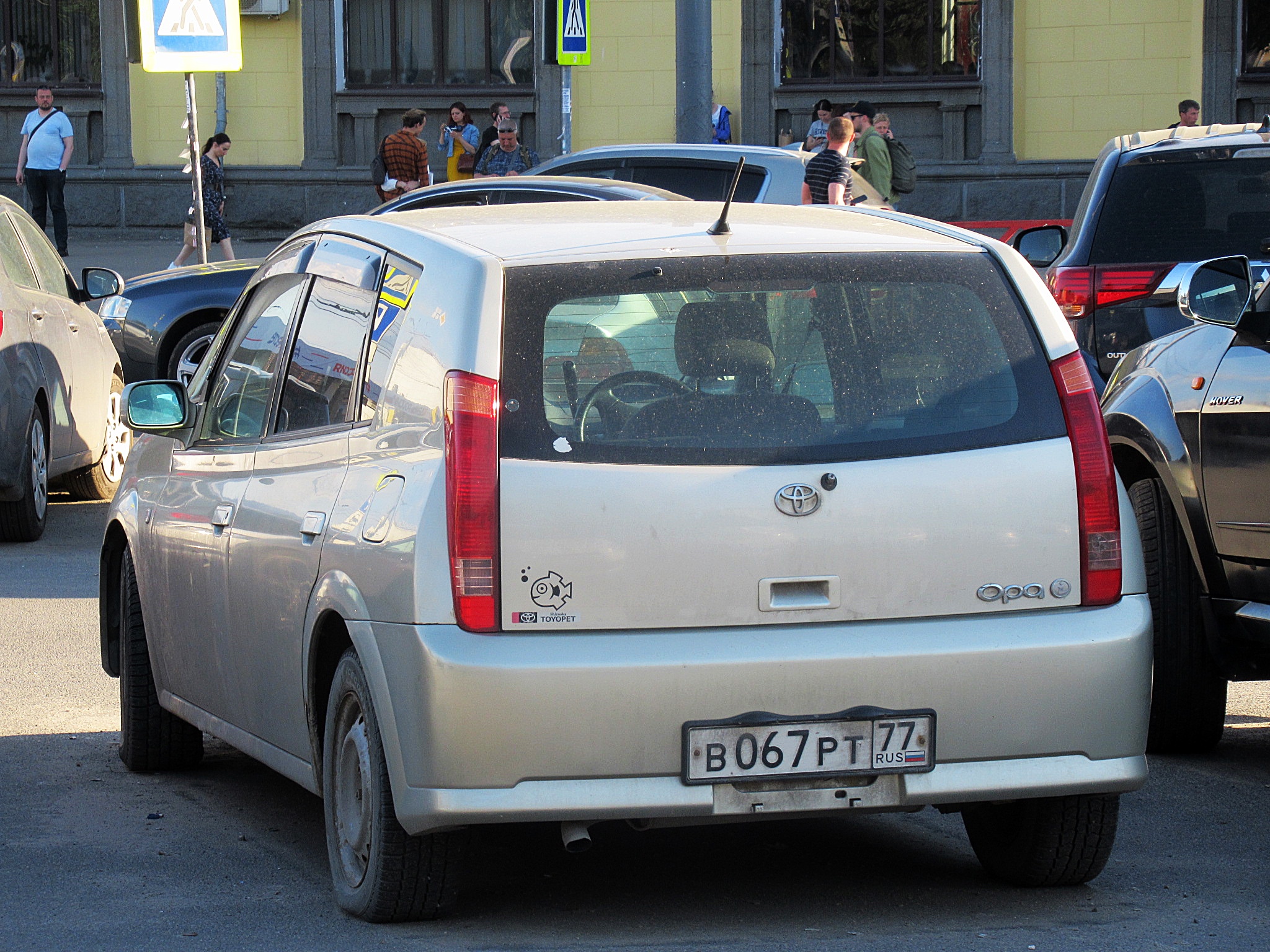 в 067 рт 77, Toyota Opa 1st gen (XT10), 2000–2005