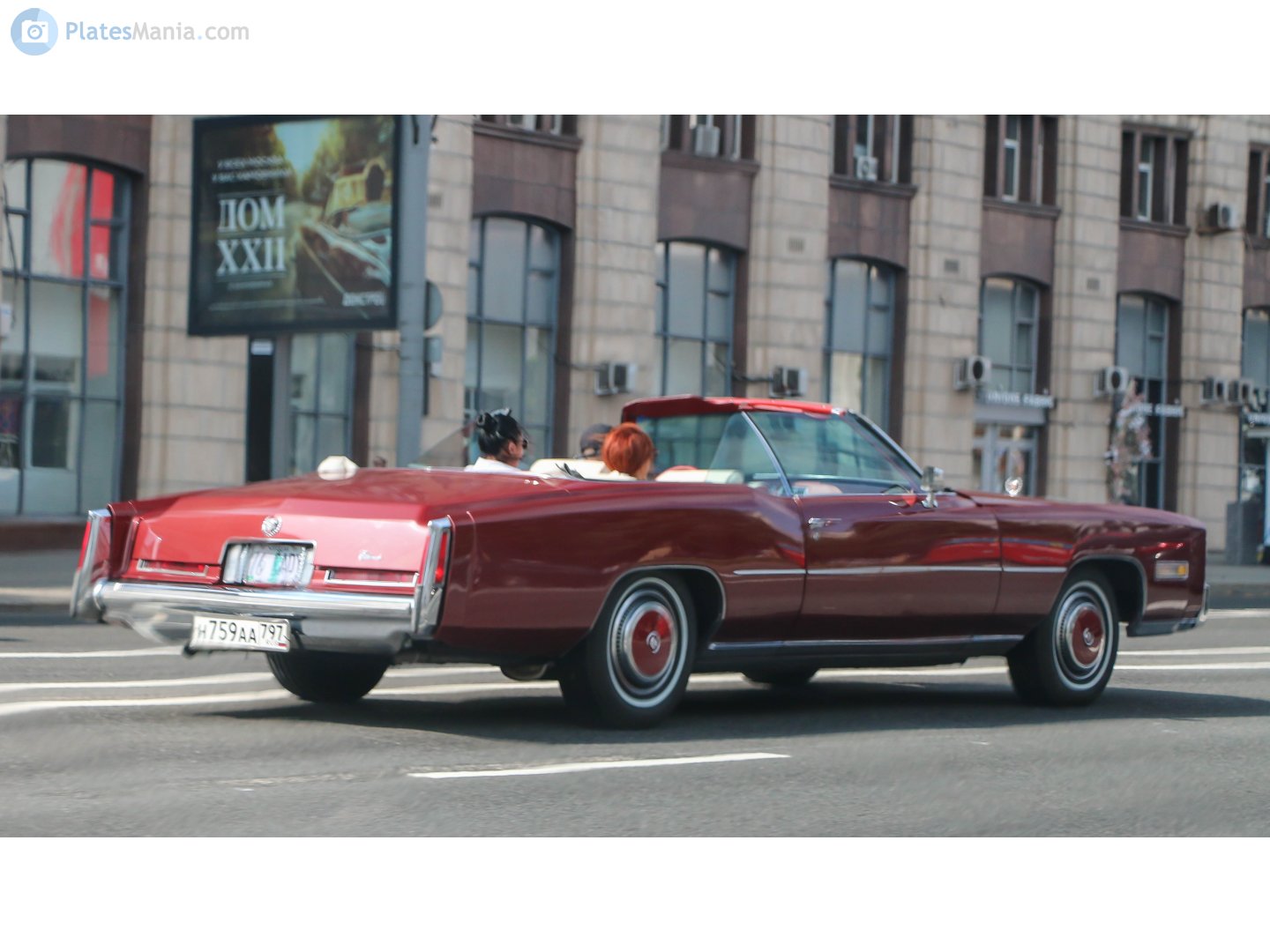 н 759 аа 797, Cadillac Eldorado 9th gen Convertible (L67; E-body), 3rd facelift, 1974–1976
