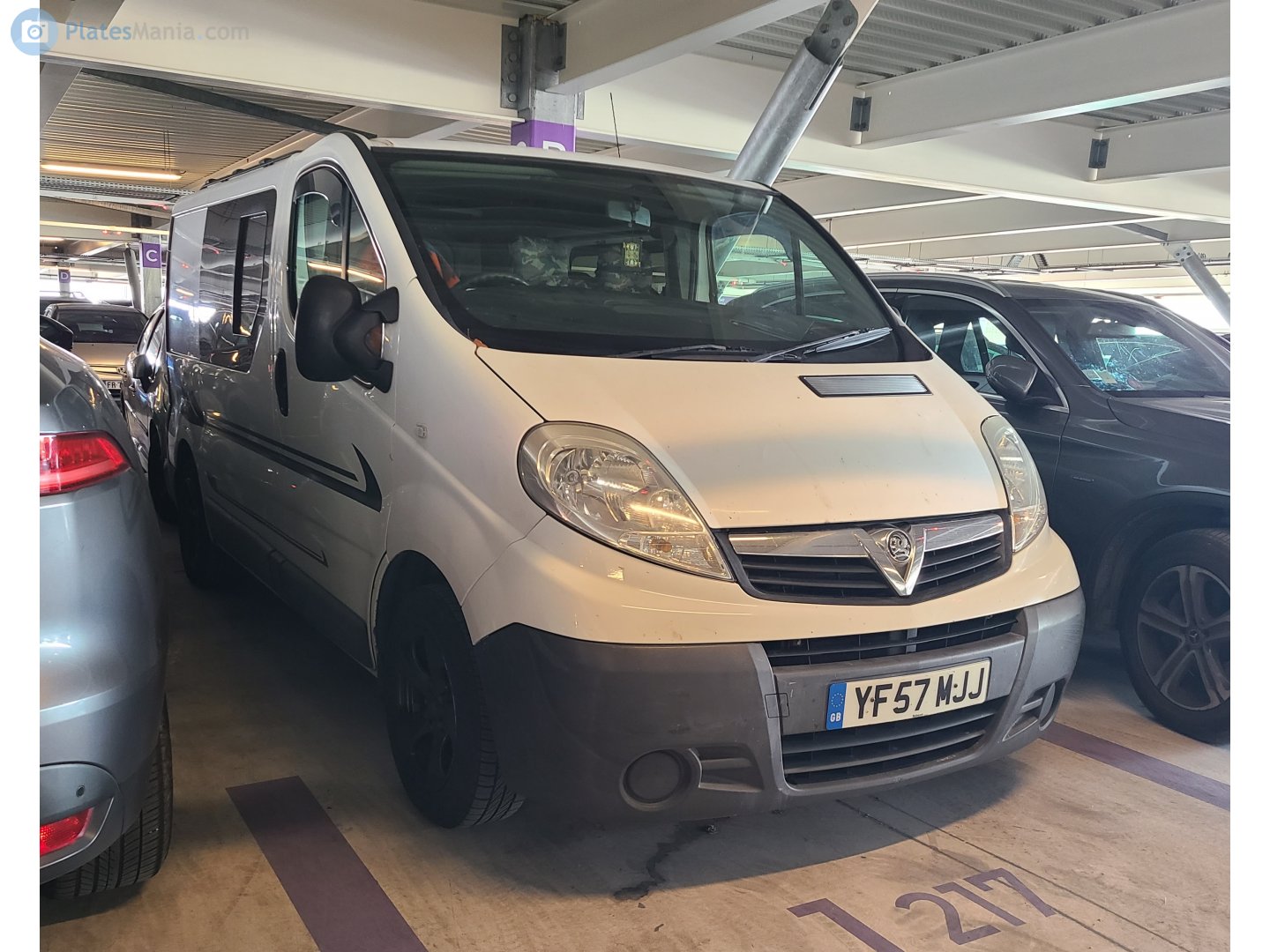 YF57MJJ, Vauxhall Vivaro 1st gen (A; X83), facelift, 2006–2014