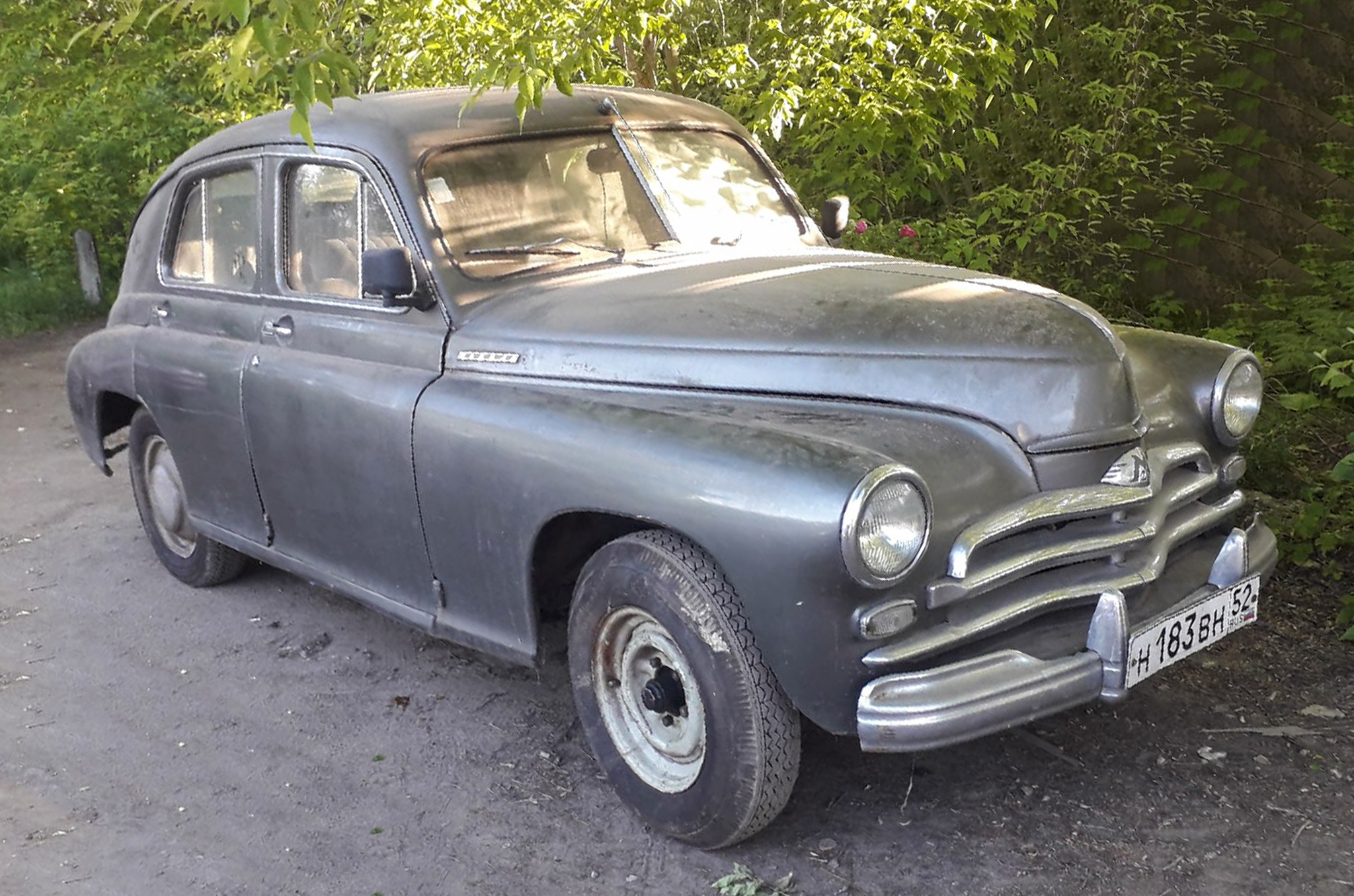 н 183 вн 52, GAZ 20 Победа 3rd series, 1955–1958