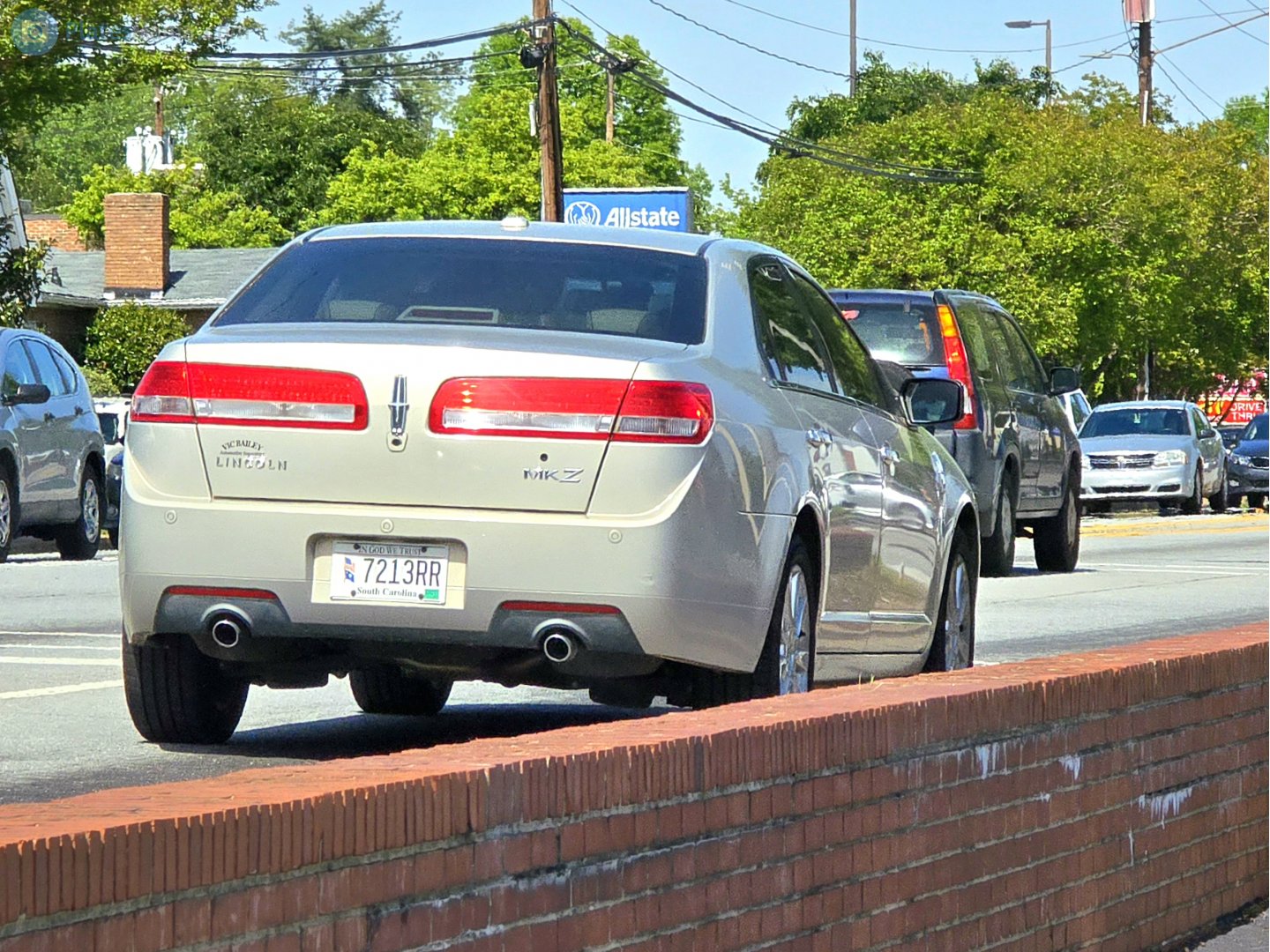 7213RR, Lincoln MKZ 1st gen (CD378), facelift, 2009–2012