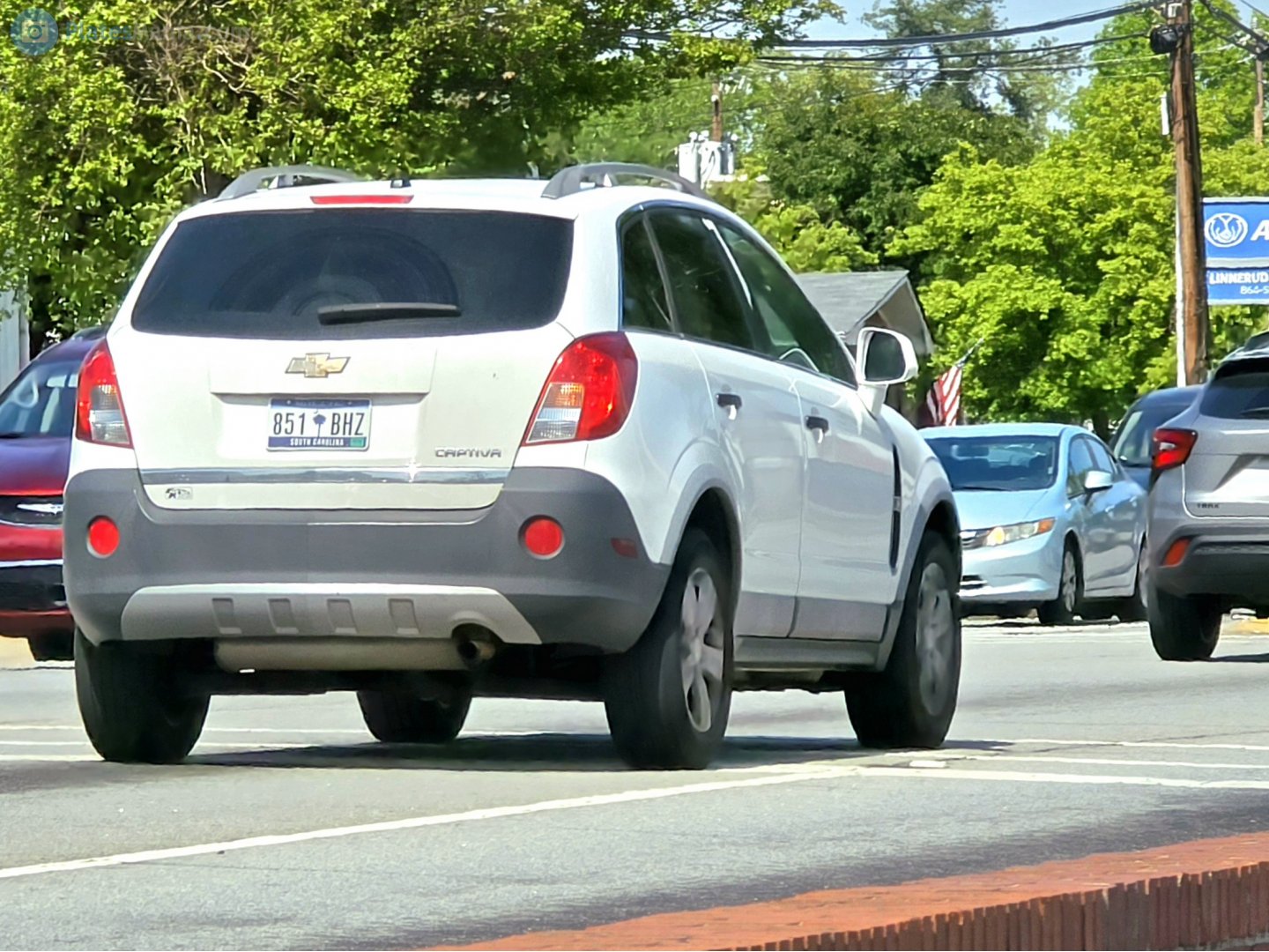 851 BHZ, Chevrolet Captiva 1st gen (C100; NA- and LATAM-market), 2008–2017