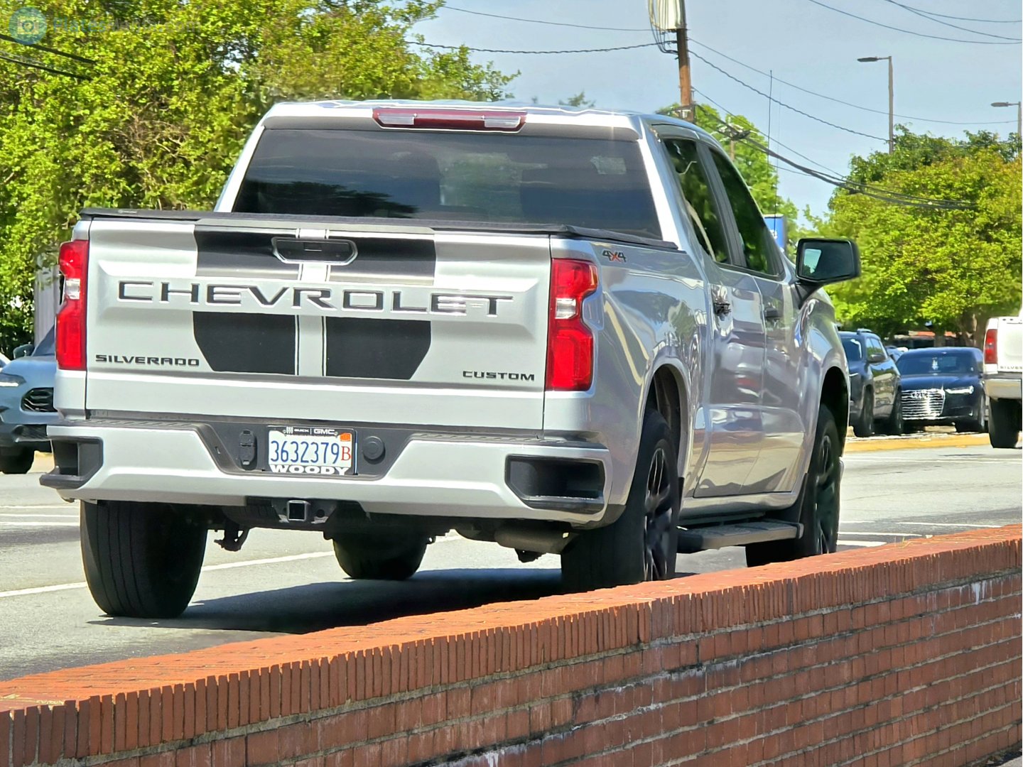 3632379, Chevrolet Silverado 4th gen 1500 (GMT1XX), 2018–