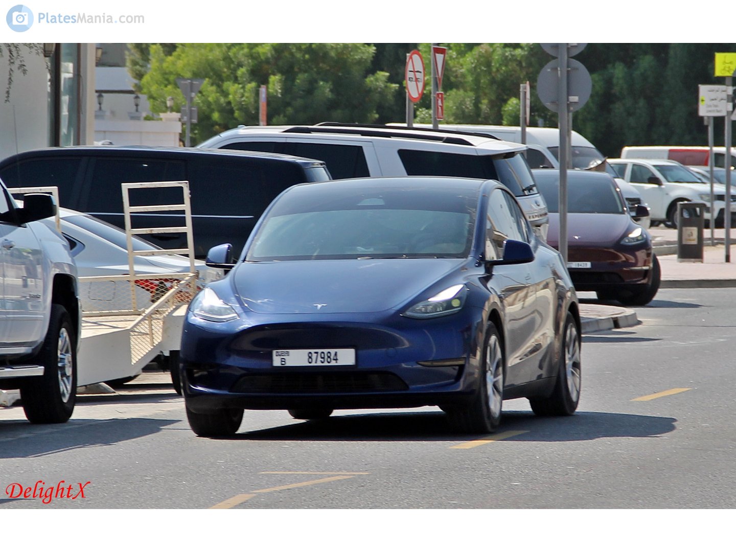 B 87984, Tesla Model Y 1st gen (5YJY), 2020–2025